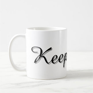 Taza De Café Text Design Mug