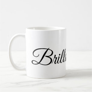 Taza De Café Text Design Mug