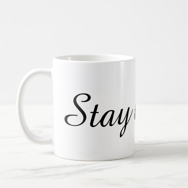 Taza De Café Text Design Mug (Izquierda)