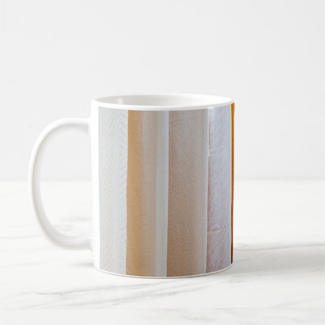 Taza De Café Textil blanco (Izquierda)