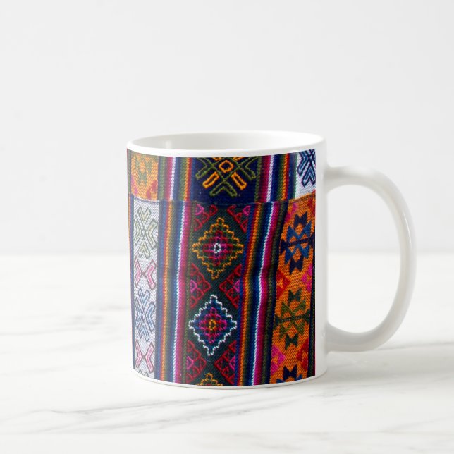 Taza De Café Textil butanés (Derecha)