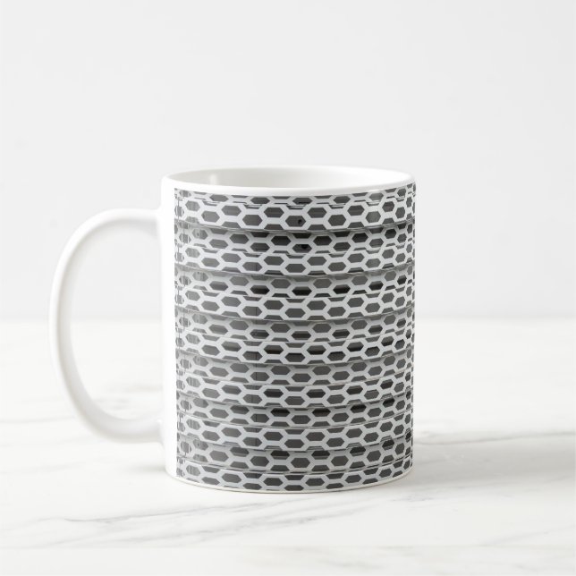 Taza De Café Textil gris (Izquierda)