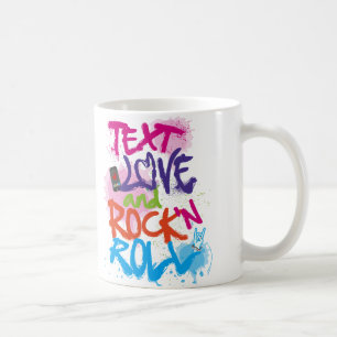Taza De Café Texto, amor y rock 'n Roll
