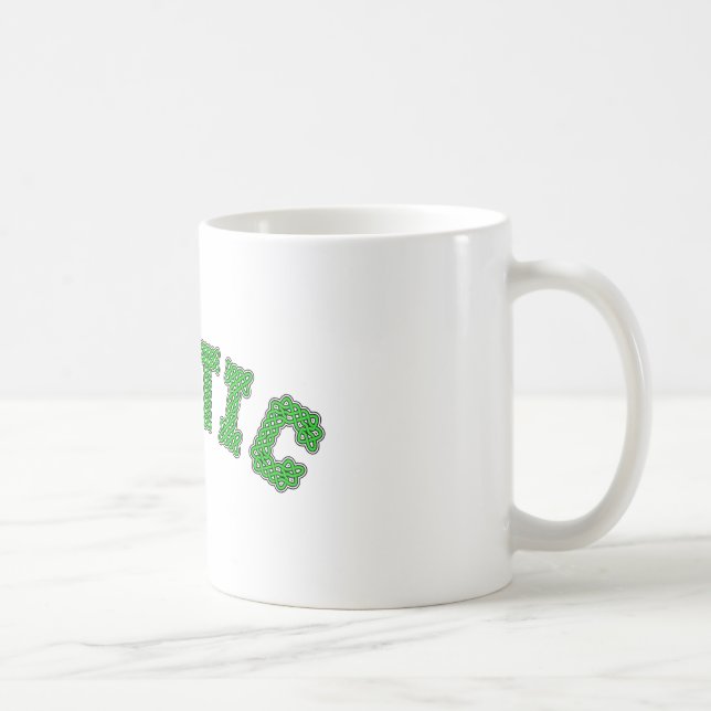 Taza De Café Texto Celta (Derecha)