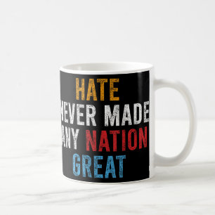 Taza De Café Texto con letras angustiadas que dice Naranja cont