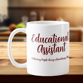 Taza De Café TEXTO DE COLOR DE FRESAS INSPIRACIONAL Asistente d