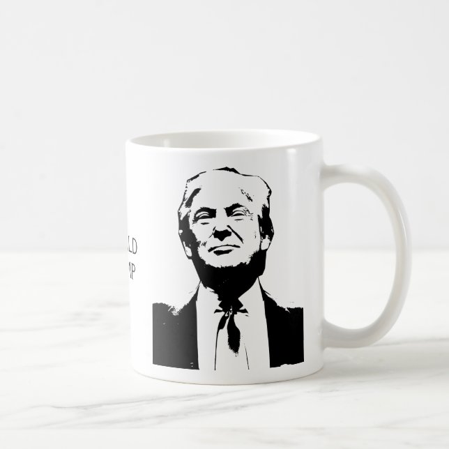 Taza De Café Texto de Personalizado de silueta de imagen de Tru (Derecha)