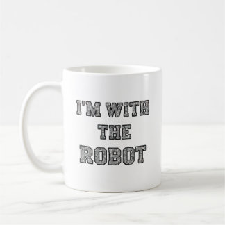 Taza De Café Texto de Robot