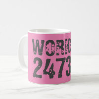 Texto desgastado y raspado Workout 247365 rosa