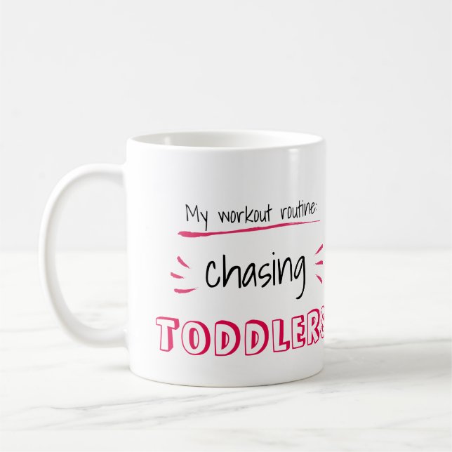 Taza De Café Texto Editable: . .chasing… (gemelos, (Izquierda)