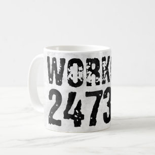Taza De Café Texto escrito y raspado Workout 247365 rústico