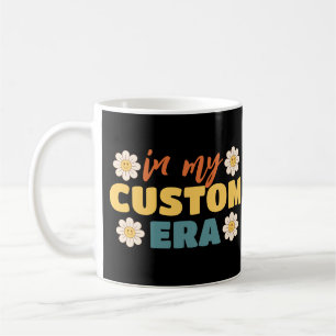 Taza De Café Texto Personalizado personalizado en mi época