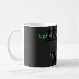 Taza De Café Texto personalizado y carga tu foto personalizada
