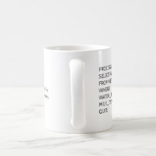 Taza De Café Texto SQL geek de código SAS 