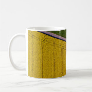 Taza De Café Textos amarillos y marrones