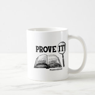 Taza De Café Textos Evidencia Graciosa Prueba Diarios Regalos P