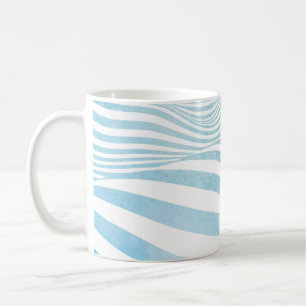 Taza De Café Textura de agua abstracta hecha con agua pintada a