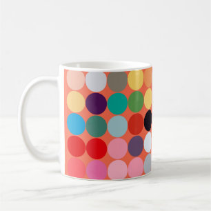 Taza De Café Textura de arte abstracta. Textura colorida. Arte 