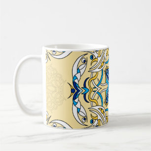 Taza De Café Textura de cosecha arábiga floral