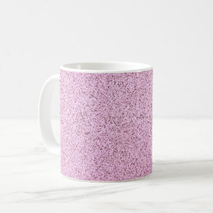 Taza De Café Textura de hormigón rosa pastel