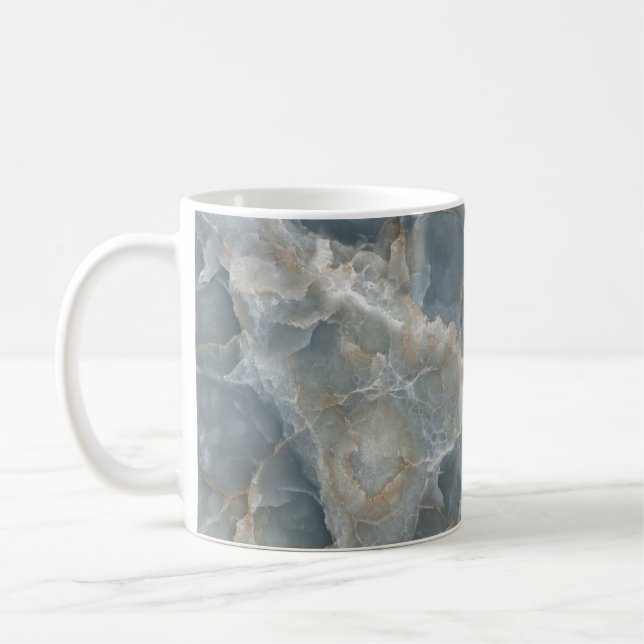 Taza De Café Textura de mármol de alta resolución, piedra natur (Izquierda)