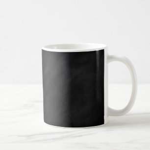 Taza De Café Textura de Pizarra Negra Retro