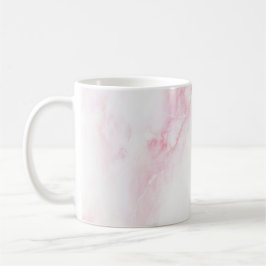 Taza De Café Textura suave de mármol rosa