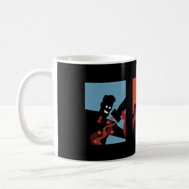 Taza De Café TF2 paramédico tríptico mug (Izquierda)