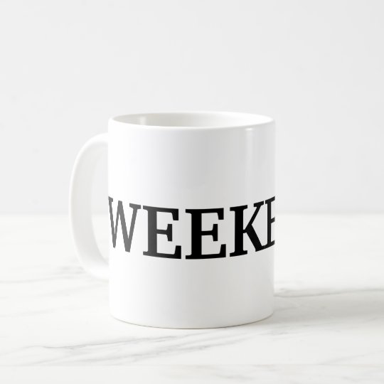 Taza De Café TGI el fin de semana