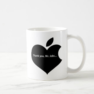 TAZA DE CAFÉ THANK YOU MR JOBS