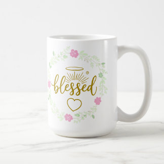 Taza De Café Thankful Grateful Blessed Mug – Positive Inspirati