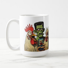 Taza De Café “That One Friend”Cheesy Chicken Selfies