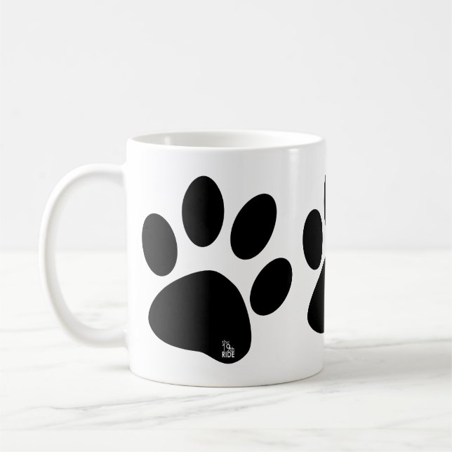 Taza De Café the 19th RIDE Movie Paw Coffee Cup (Izquierda)