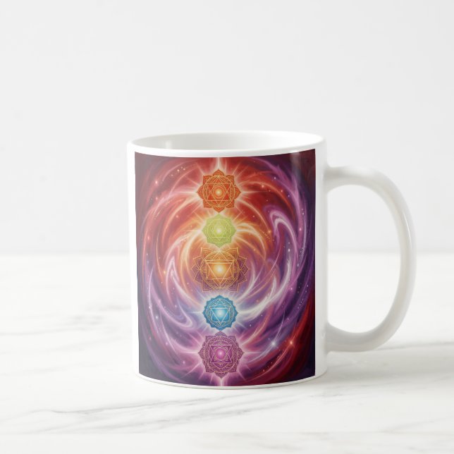 Taza De Café The 7 Chakras´10 (Derecha)