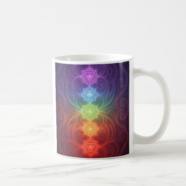 Taza De Café The 7 Chakras´9 (Derecha)