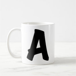 Taza De Café The "A" Mug