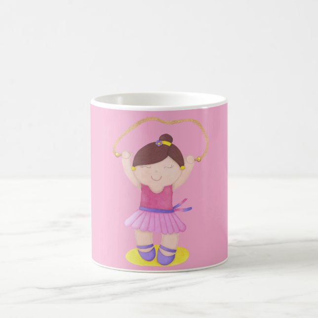 Taza De Café The Ballerina Jumping Rope (Centro)