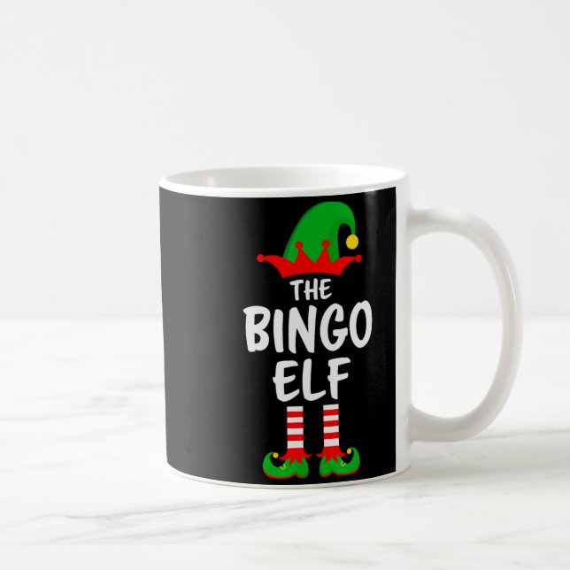 Taza De Café The Bingo Elf Matching Family Christmas  (Derecha)