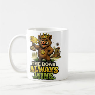 Taza De Café The Boar Always Wins