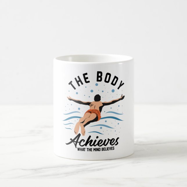 Taza De Café The Body Achieves What the Mind - Summer Time (Centro)