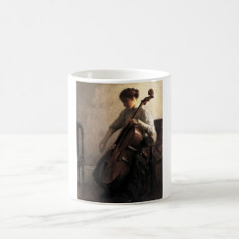 Taza De Café The Cellist (por Joseph DeCamp)