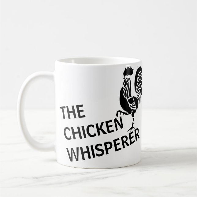 Taza De Café The Chicken Whisperer Chicken Farm House Mug (Izquierda)