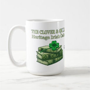 Taza De Café The Clover & Quill: Café Irlandés Patrimonio Celta