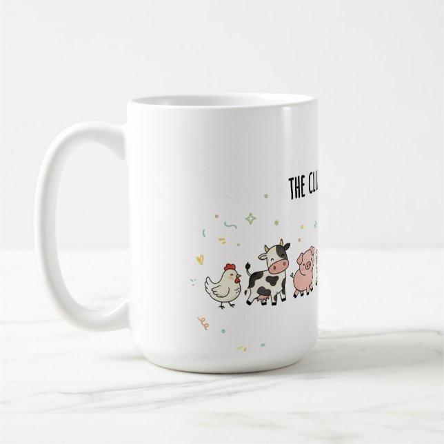 Taza De Café "The Cluck Crew" (Izquierda)
