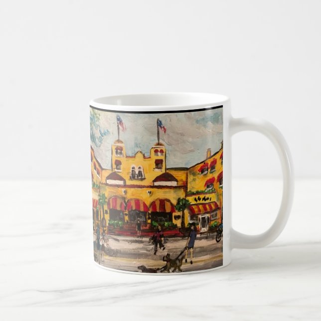 Taza De Café "The Colony Hotel at Delray Beach, Florida" (Derecha)