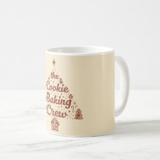 Taza De Café The Cookie Baking Crew Christmas Tree Design