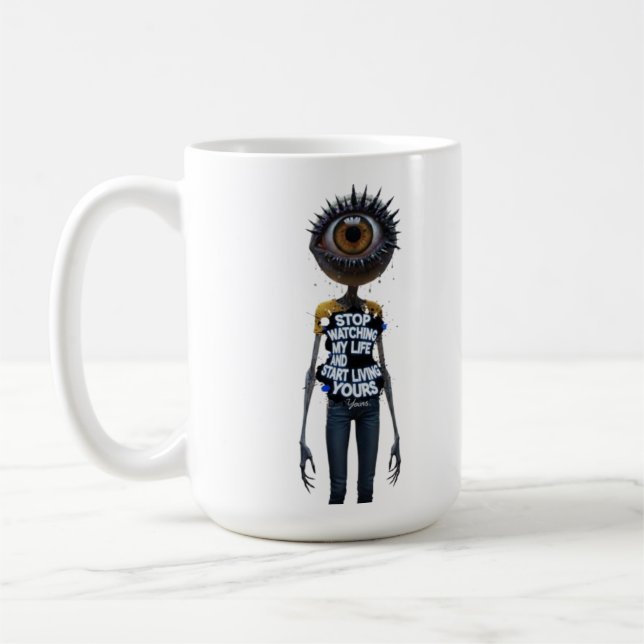 Taza De Café The Eye And Word Collection (Izquierda)
