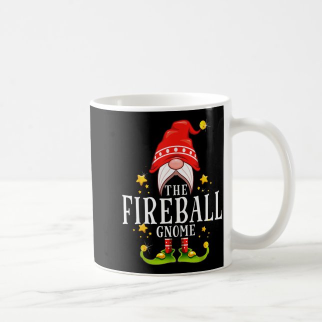 Taza De Café The Fireball Gnome Christmas Matching  (Derecha)