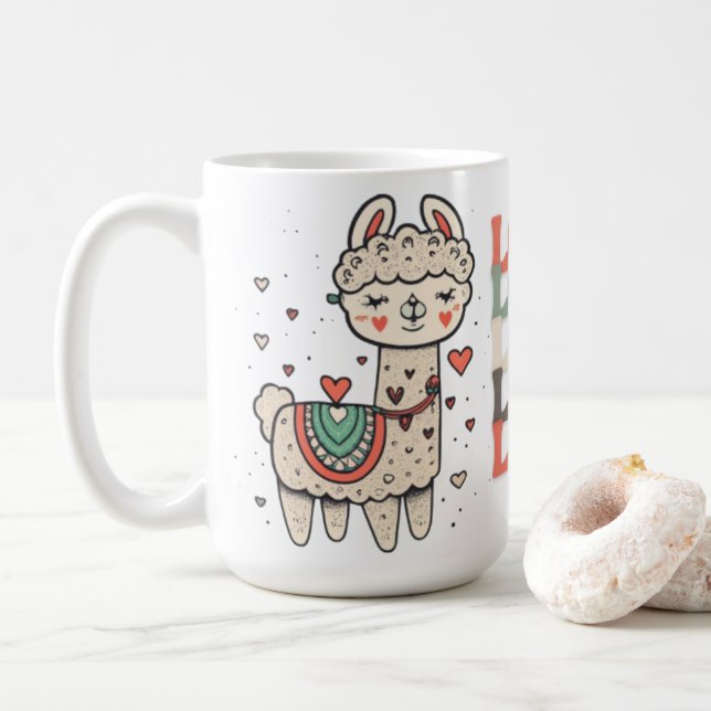 Taza De Café The Flame of Love (Con donut)