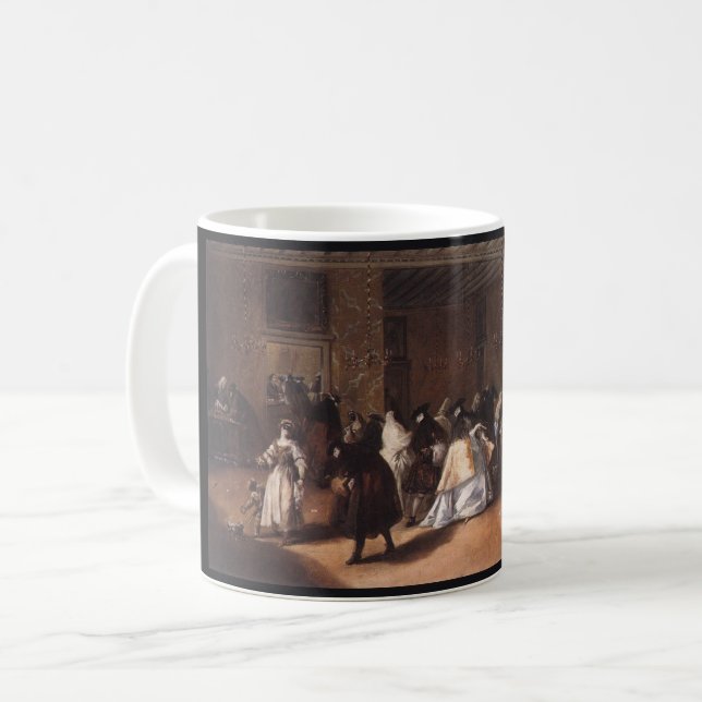 Taza De Café The Foyer – 1755 – Francesco Guardi (Anverso izquierdo)